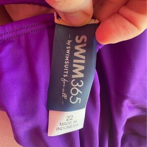Swim365 Women's Purple Swimsuit